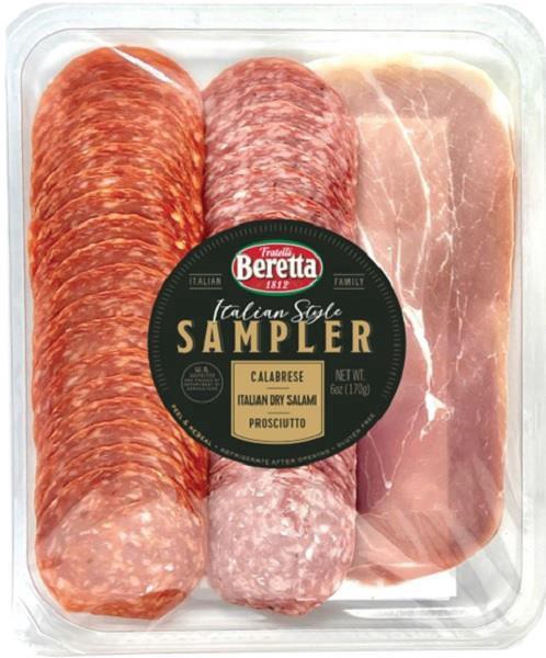 slide 1 of 1, Fratelli Beretta Calabrese Dry Salami & Prosciutto Italian Style Sampler, 1 ct