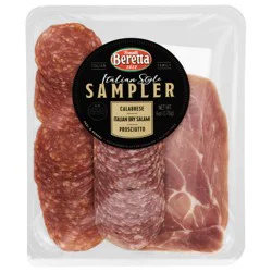 Fratelli Beretta Calabrese Dry Salami & Prosciutto Italian Style Sampler