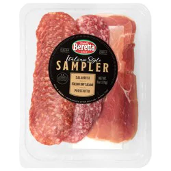 Fratelli Beretta Calabrese Dry Salami & Prosciutto Italian Style Sampler