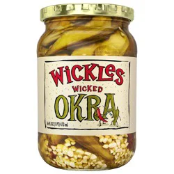 Wickles Wicked Okra 16 oz.