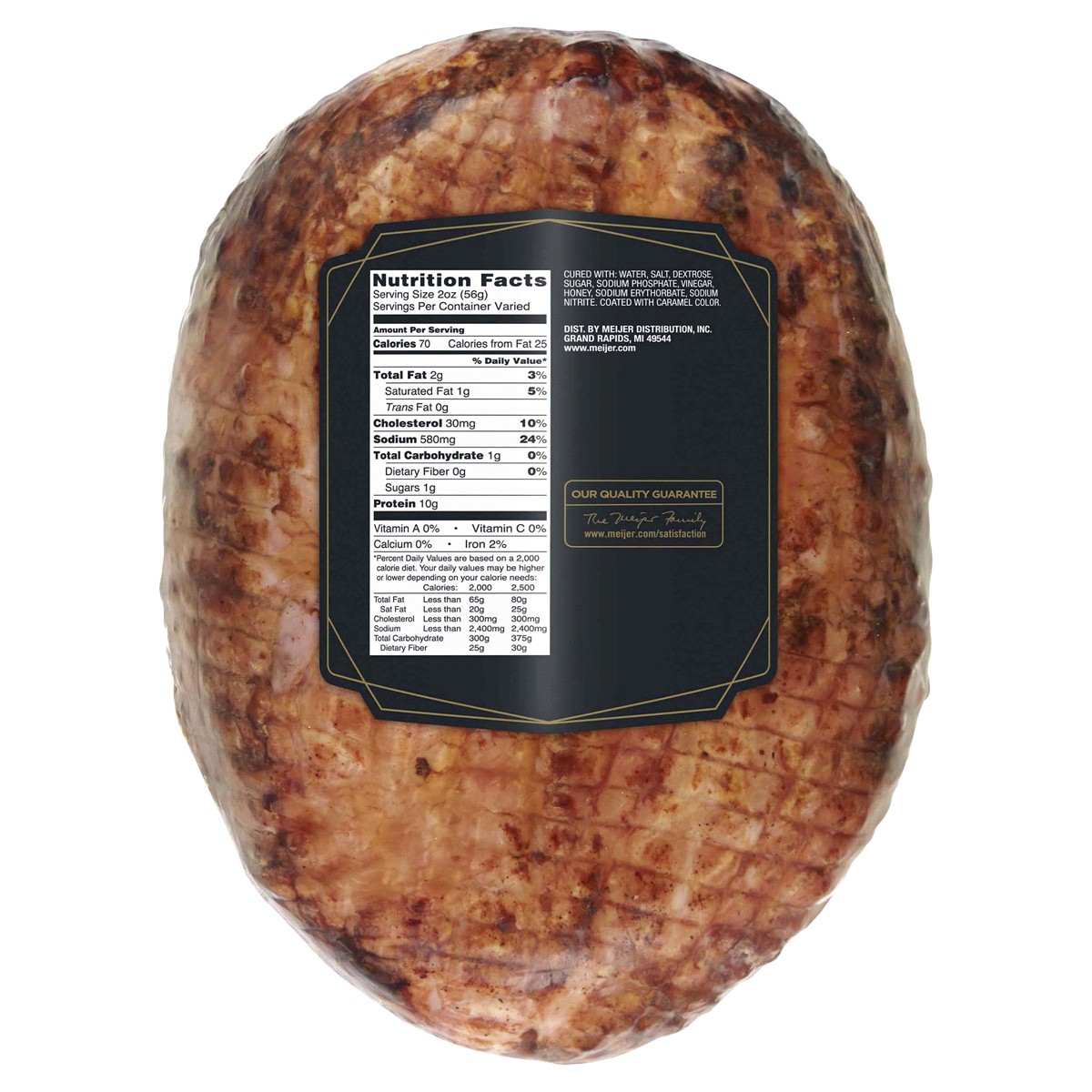 slide 2 of 3, Frederik's by Meijer Black Forest Ham, per lb