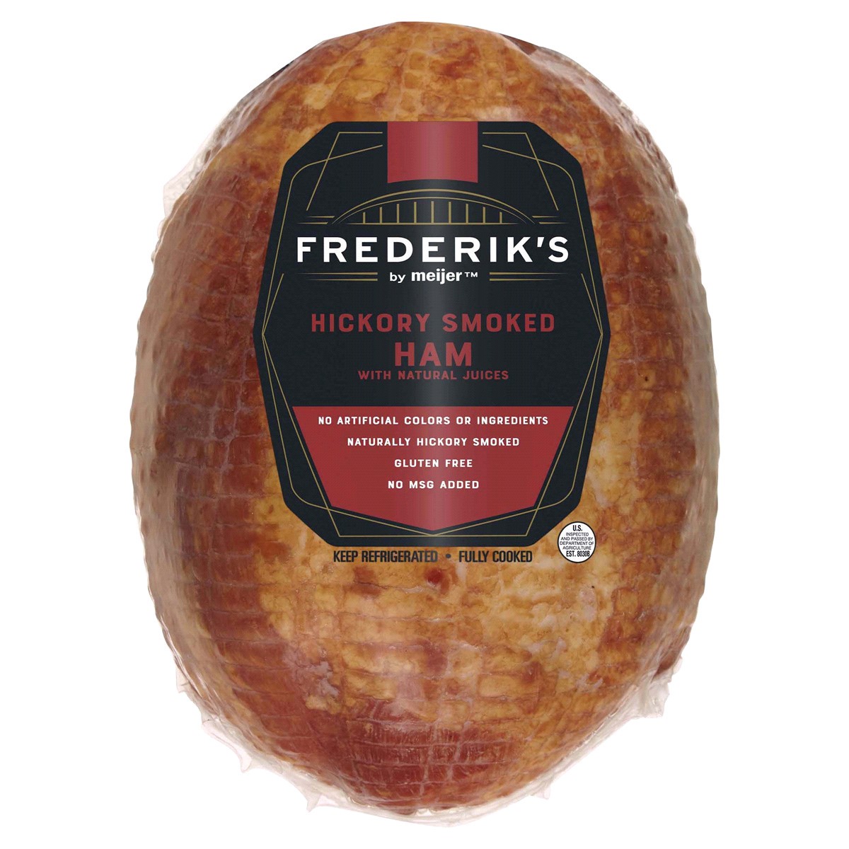 slide 3 of 3, Frederik's By Meijer Frederik's By Meijer Hickory Smoked Ham, per lb