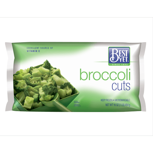 slide 1 of 1, Best Yet Broccoli Cuts Frozen, 16 oz