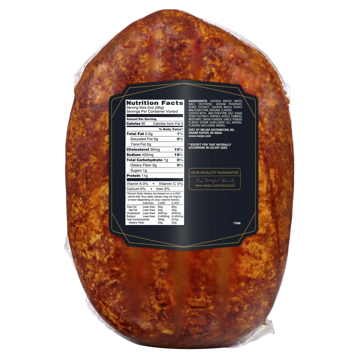 slide 2 of 3, Frederik's by Meijer Rotisserie Seasoned Chicken Breast, per lb