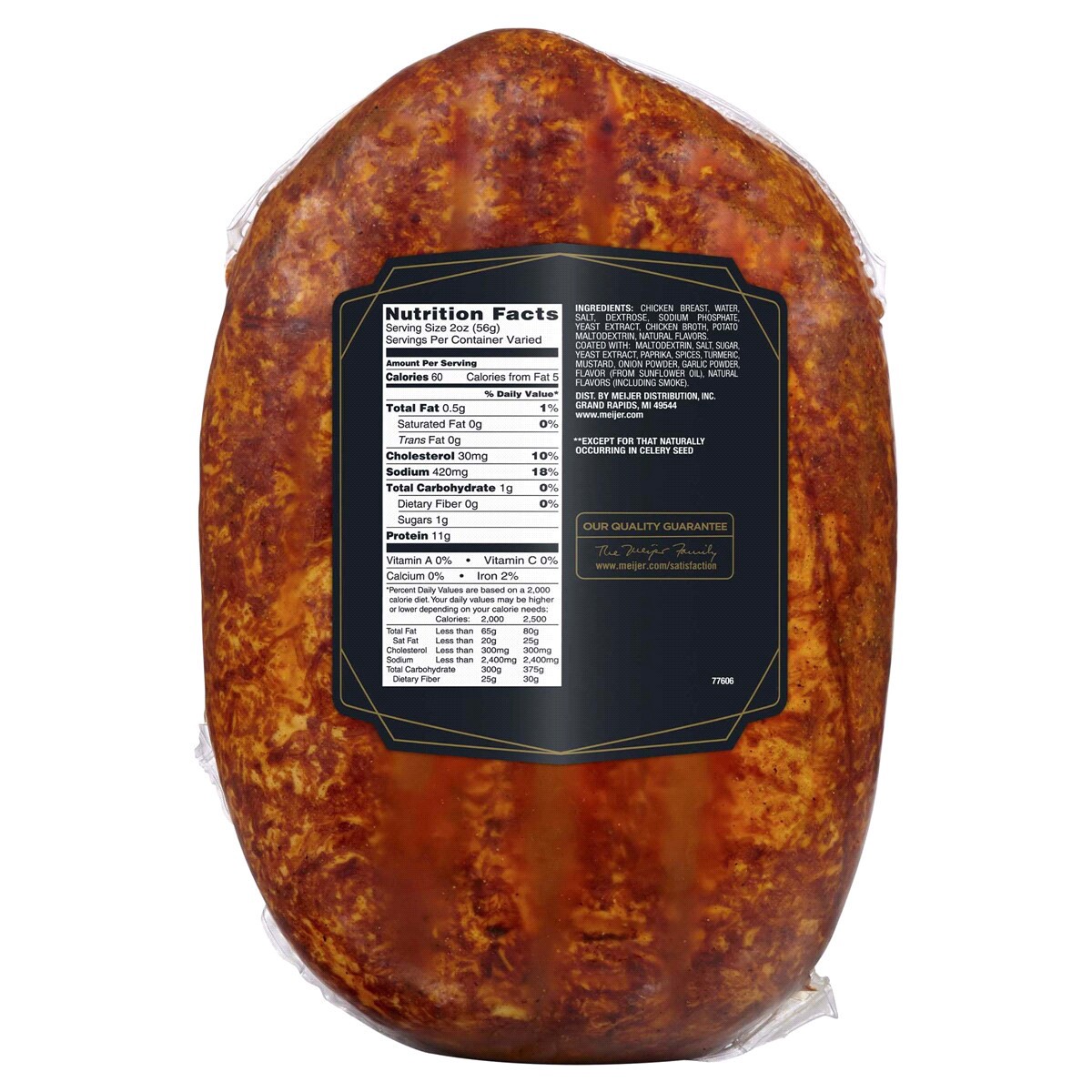 slide 2 of 3, Frederik's by Meijer Rotisserie Seasoned Chicken Breast, per lb