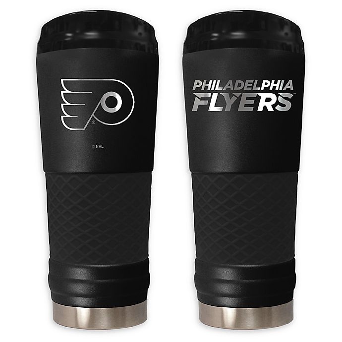 slide 1 of 1, NHL Philadelphia Flyers Powder Coated STEALTH Draft Tumbler, 24 oz