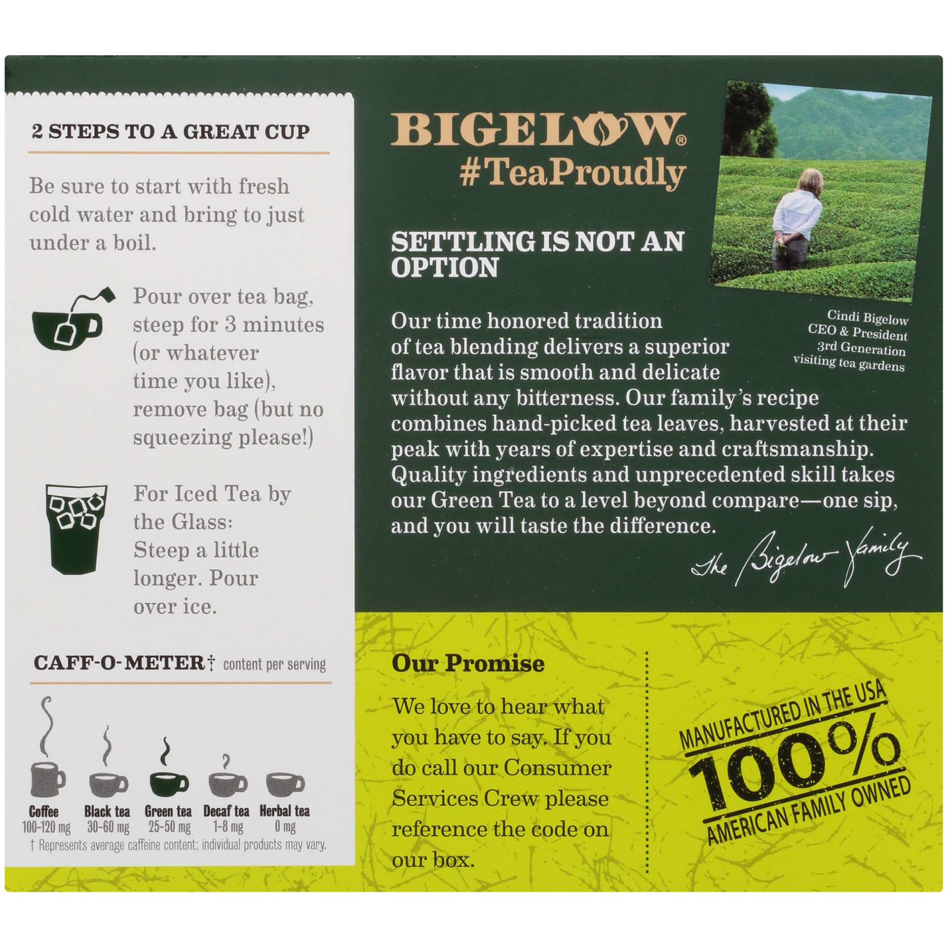 slide 6 of 7, Bigelow Organic Green Tea Value Pack, 40 ct