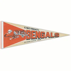 Cincinnati Bengals Retro Premium Pennant