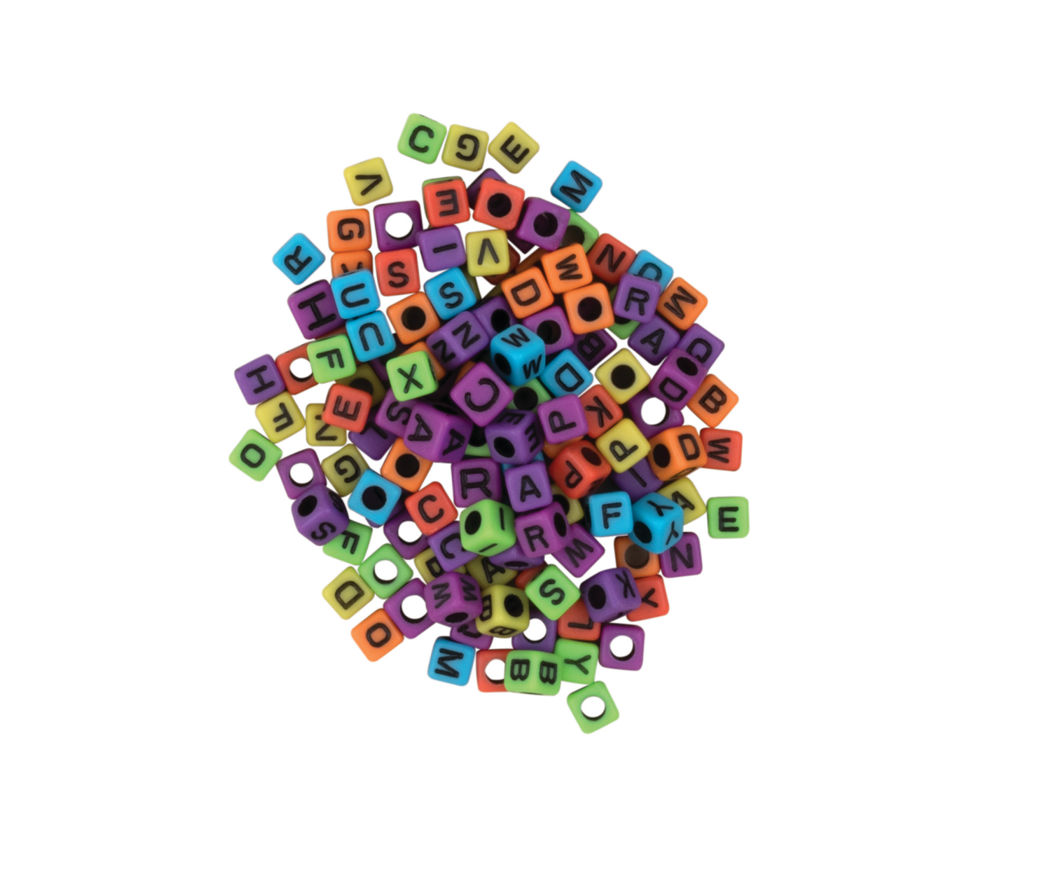 slide 2 of 2, PACON Creativity Street Rainbow Alphabet Beads 150 ct, 150 ct