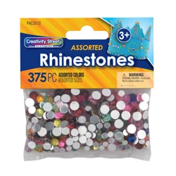 Creativity Street Rhinestones, Assorted Colors, Assorted Sizes