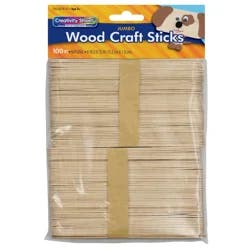 Creativity Street Jumbo Craft Sticks 100 ea