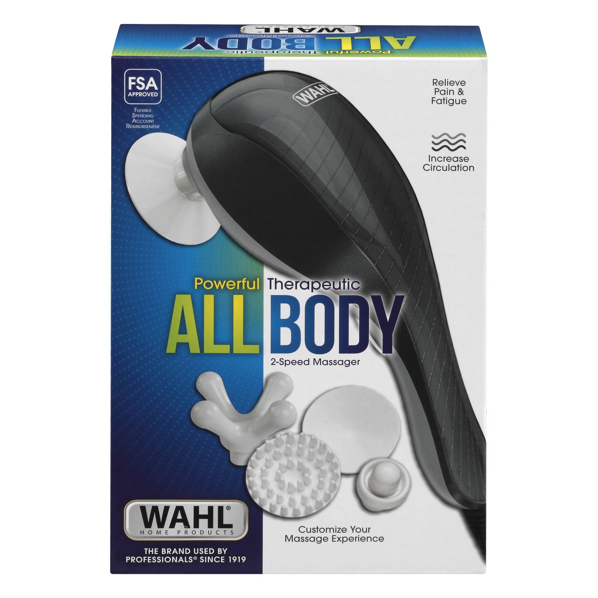 slide 1 of 9, Wahl All Body 2-Speed Massager 1 ea, 1 ct