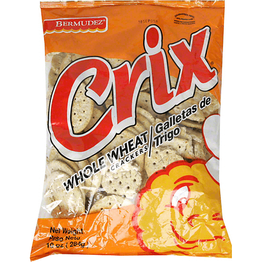 slide 1 of 1, Bermudez Crix Wheat Crackers, 10 oz