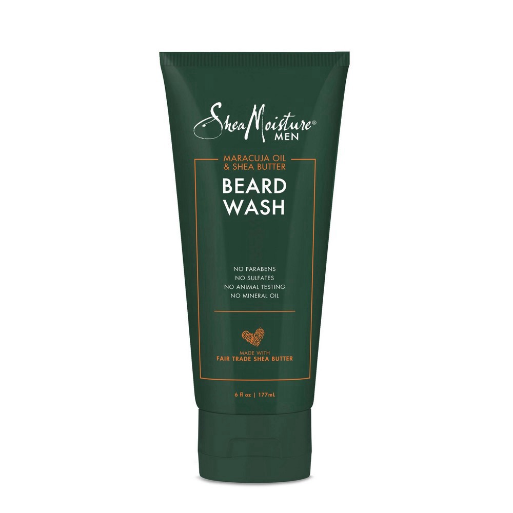 slide 6 of 9, SheaMoisture Beard Wash Maracuja Oil & Shea Butter, 6 oz, 6 oz