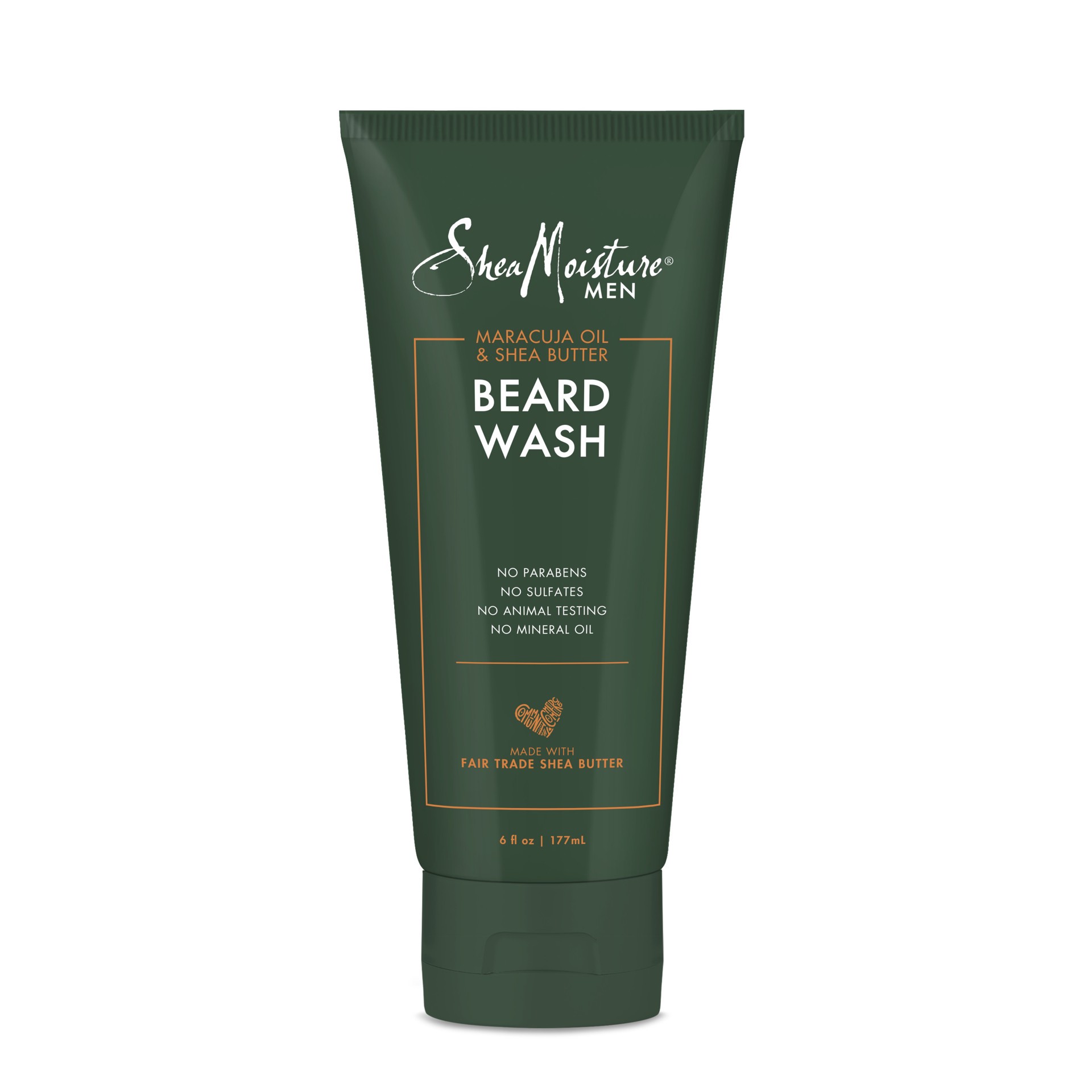 slide 1 of 9, SheaMoisture Beard Wash Maracuja Oil & Shea Butter, 6 oz, 6 oz