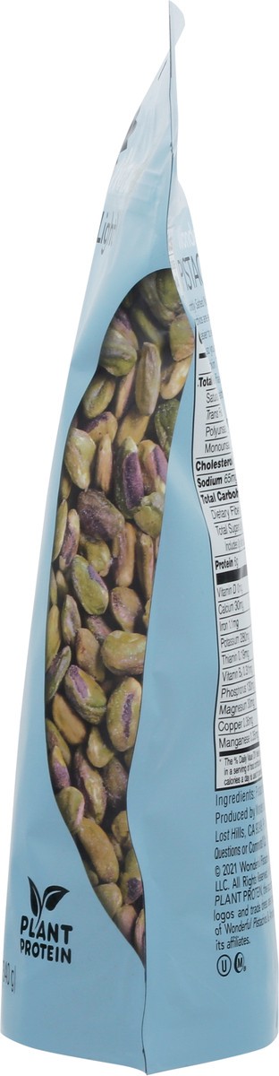 slide 6 of 9, Wonderful Pistachios, No Shells Roasted & Lightly Salted Nuts, 12 Ounce Bag, 12 oz