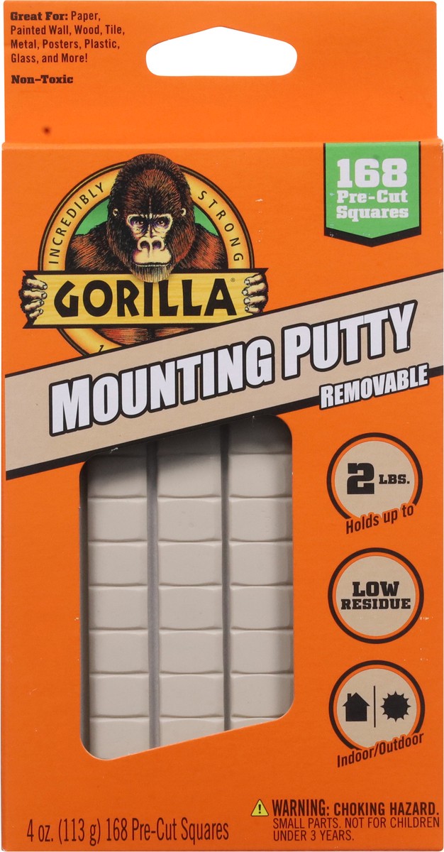 slide 6 of 14, Gorilla Mounting Putty, 4 oz