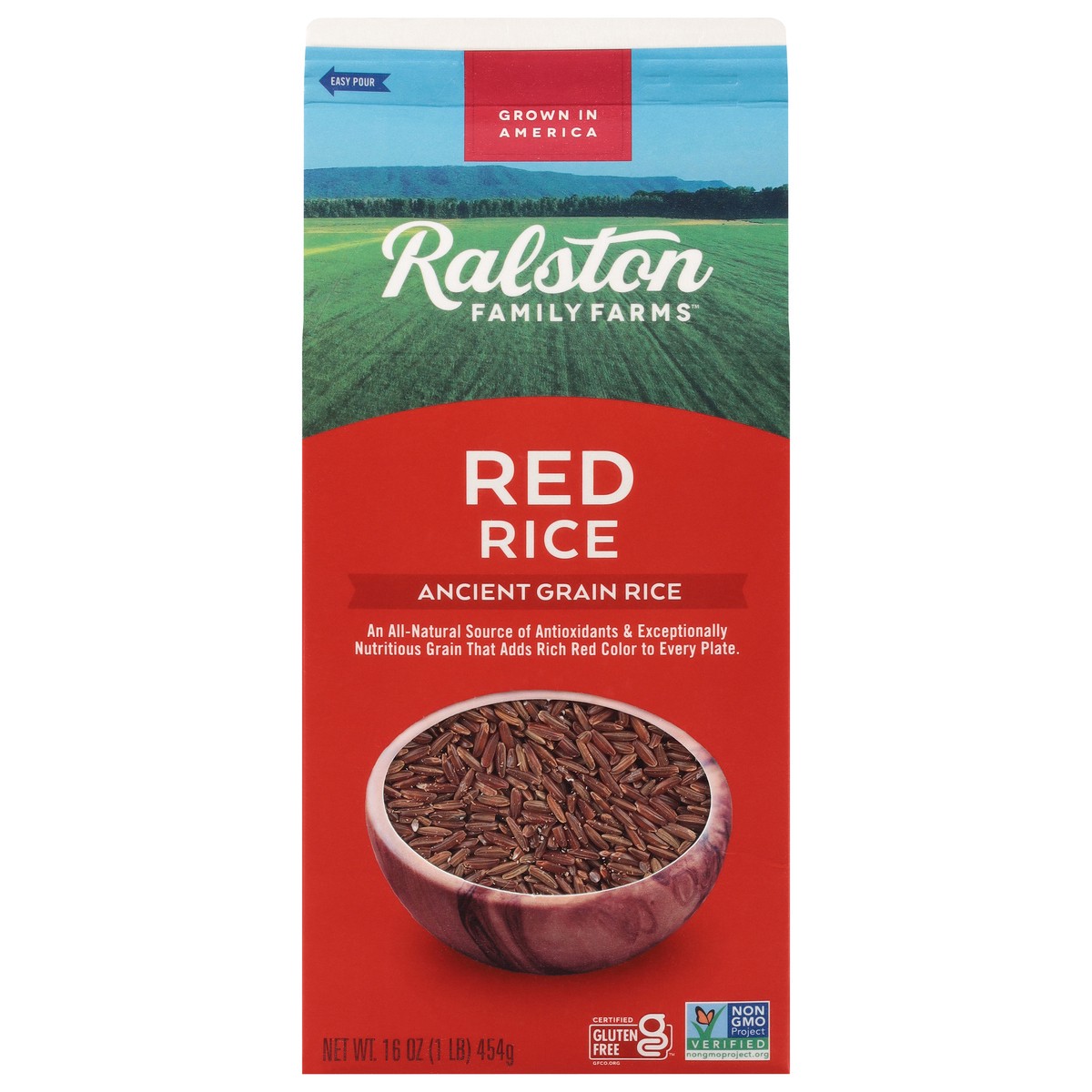 slide 1 of 9, Ralston Family Farms Red Rice, 16 oz