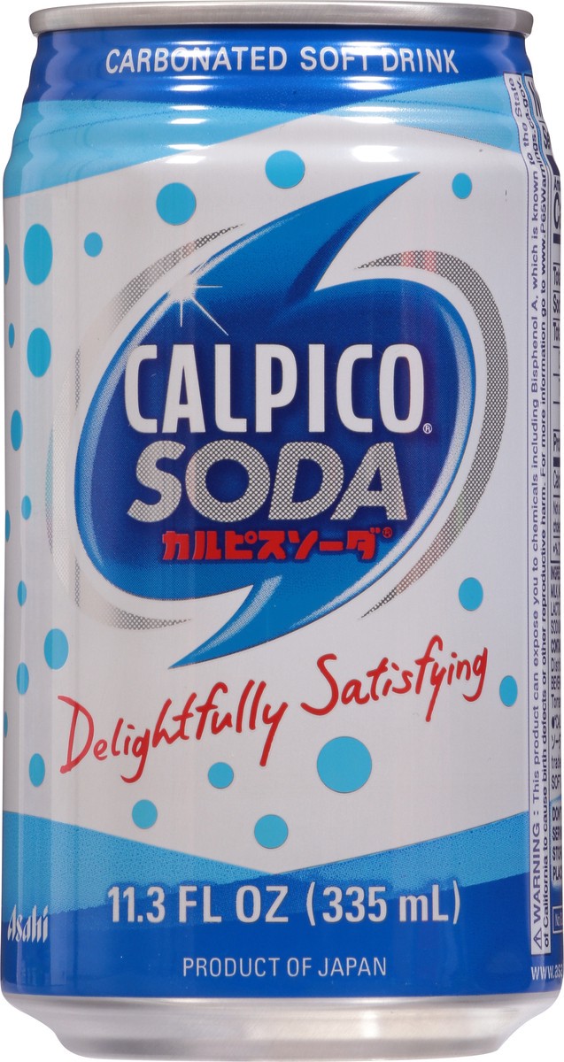 slide 10 of 13, Calpico Soda Original Can, 11.3 fl