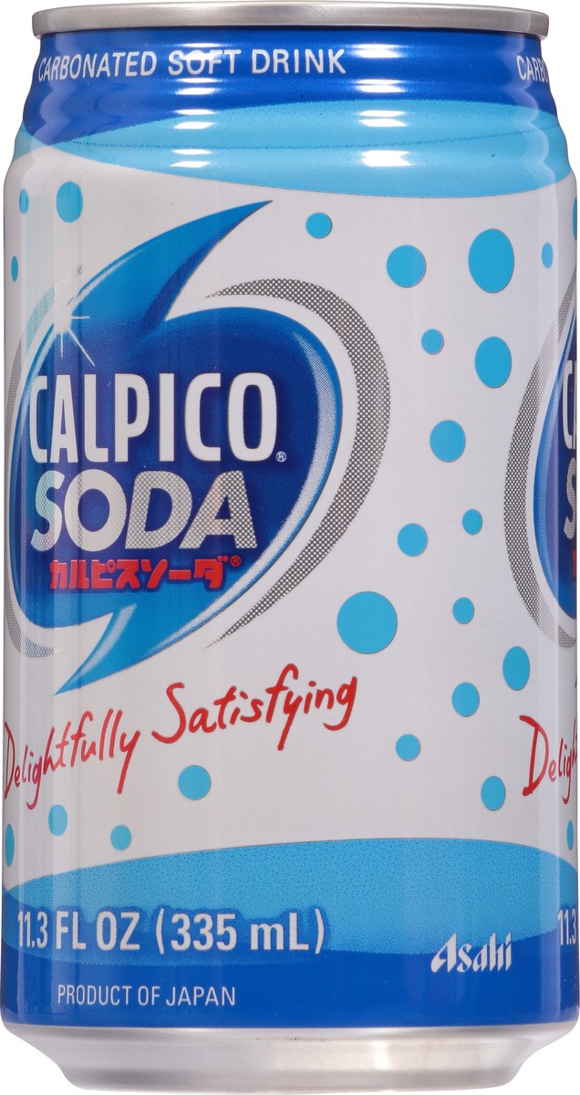 slide 8 of 13, Calpico Soda Original Can, 11.3 fl