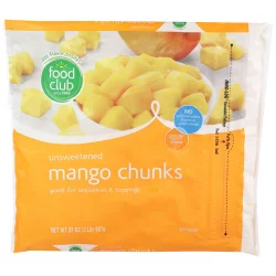 Food Club Unsweetened Mango Chunks