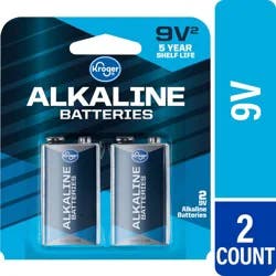 Kroger 9-Volt Alkaline Batteries