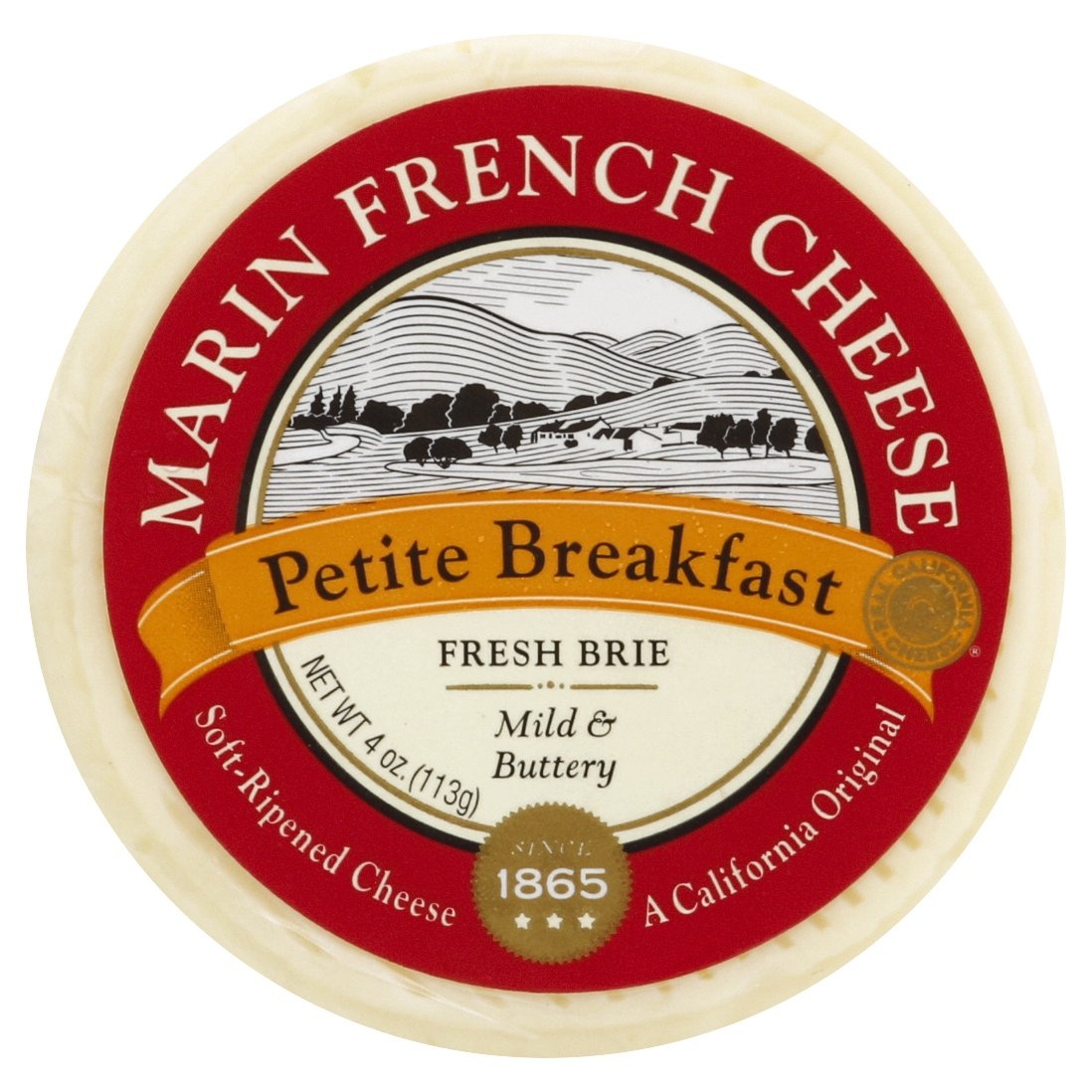 slide 1 of 6, Marin French Petit Breakfast Fresh Brie, 4 oz