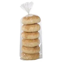 Bagel Tribute Sesame (Plu 901) 6 Ea