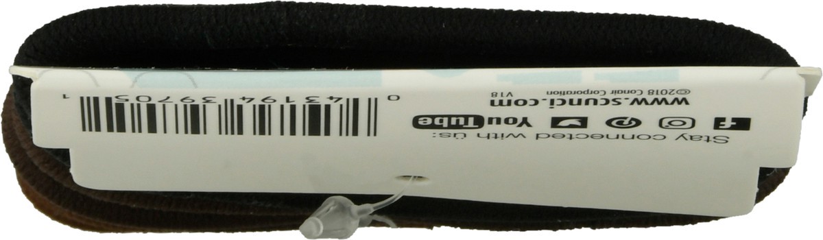 slide 9 of 9, scünci No Damage Color Match Comfy Hold Elastics 16 ea, 16 ct