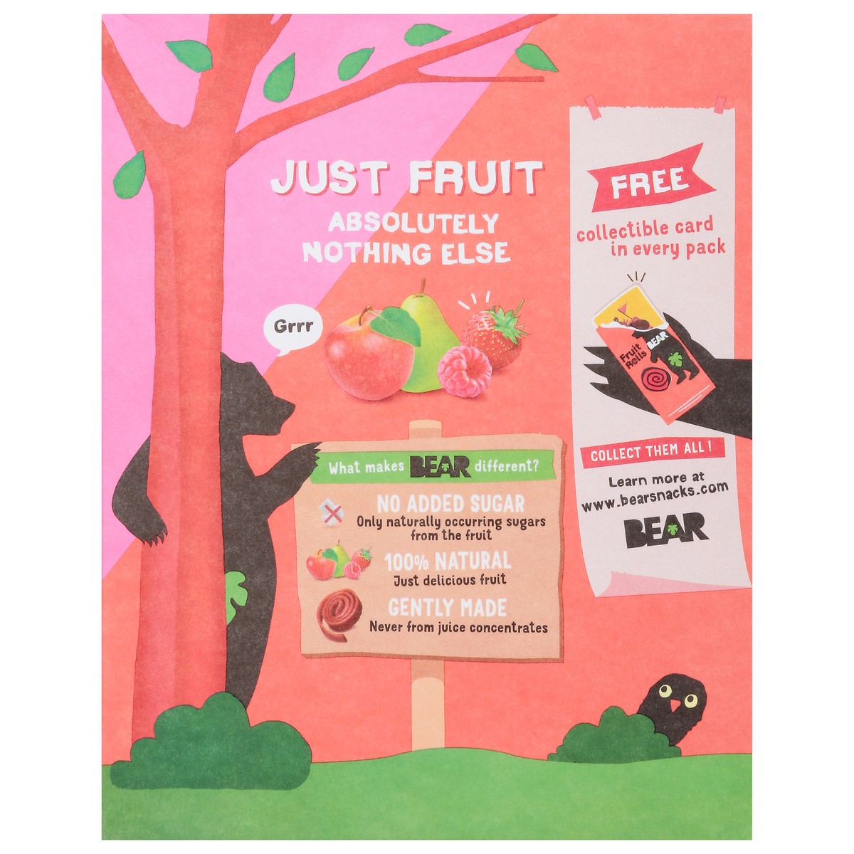 slide 13 of 14, BEAR Fruit Rolls, Assorted, Variety Pack, 12 ct