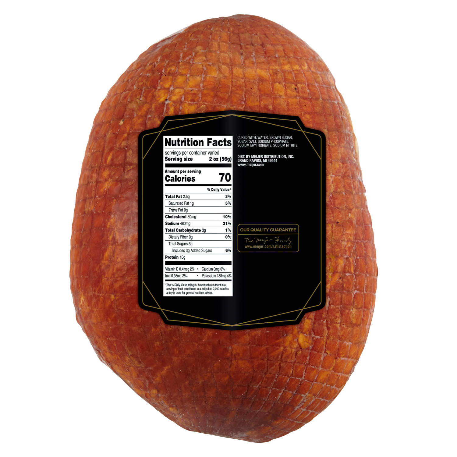 slide 2 of 3, FREDERIKS BY MEIJER Frederik's By Meijer Cherrywood Smoked Ham, per lb