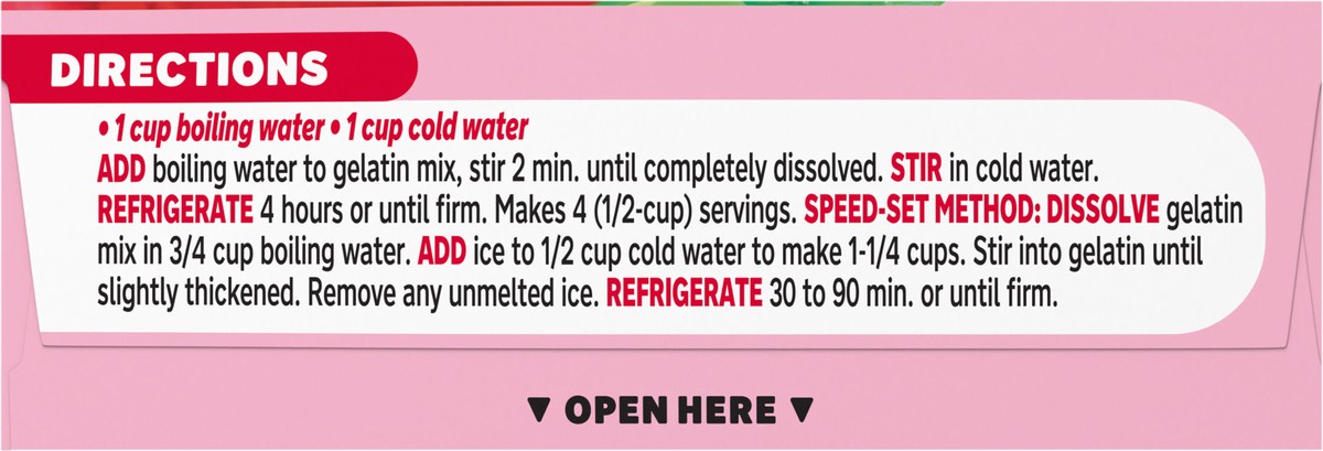 slide 2 of 13, Jell-O Strawberry Gelatin Dessert Mix Box - 3 Oz, 3 oz
