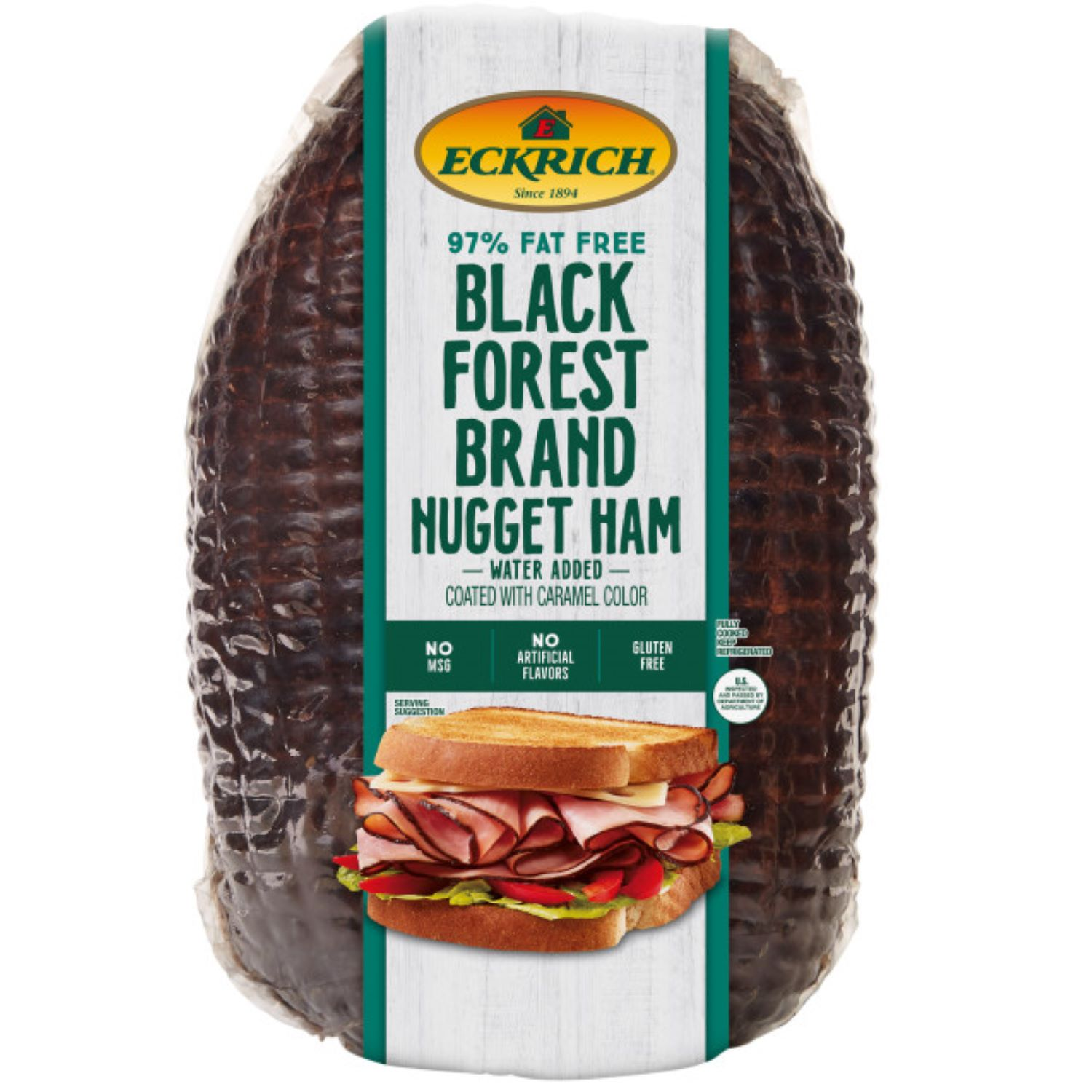 slide 1 of 1, Eckrich Black Forest Ham, per lb