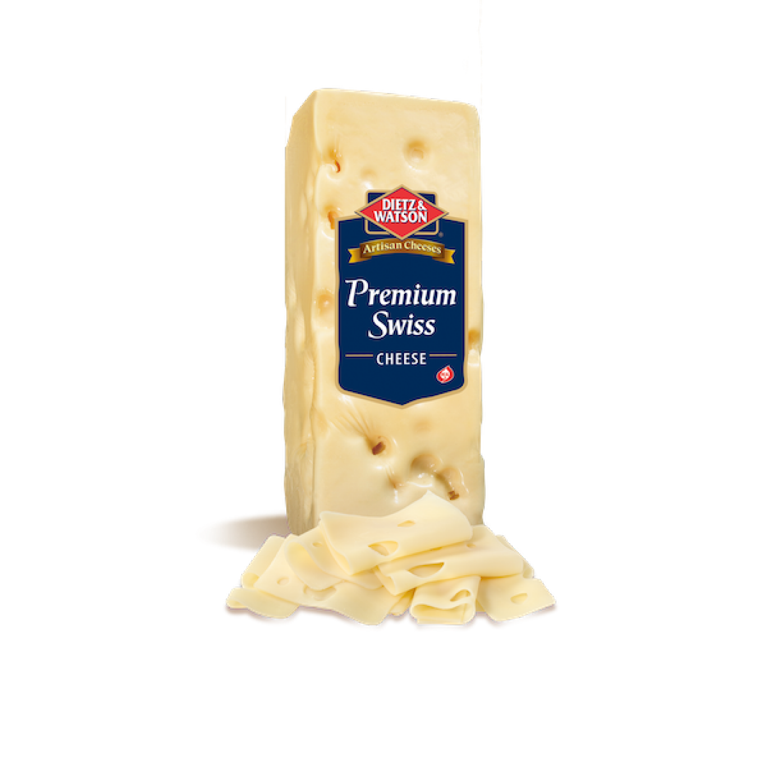 slide 1 of 4, Dietz & Watson Swiss Cheese, per lb