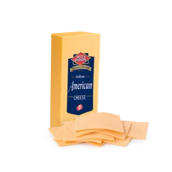 Dietz & Watson Yellow American Cheese, Deli Dept Sliced