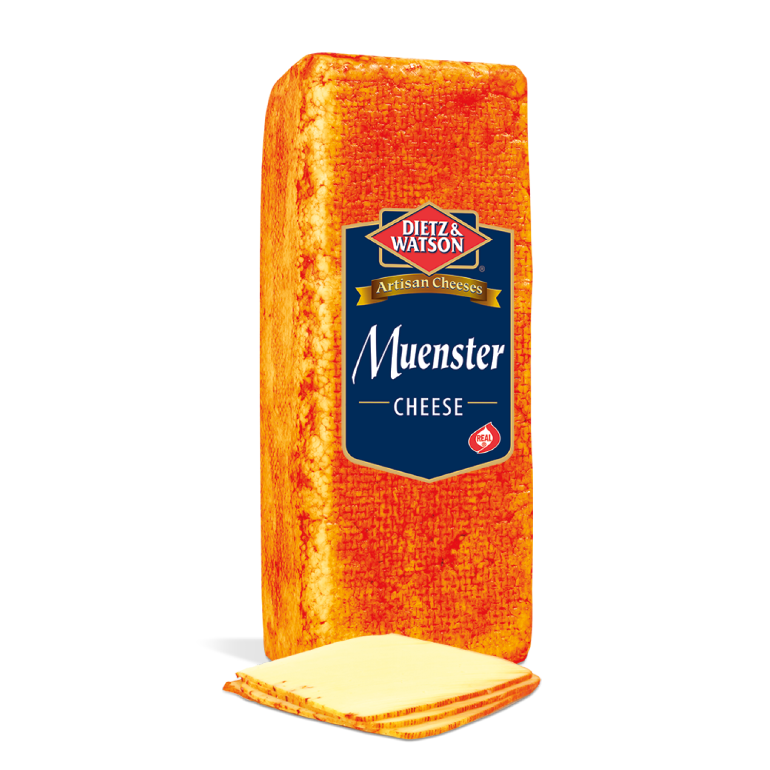 slide 1 of 5, Dietz & Watson Muenster Cheese, per lb
