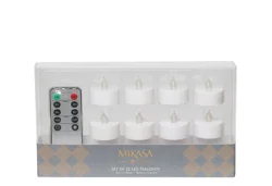 Mkh S12 Wh Basc Remt Led Plastic Tealite