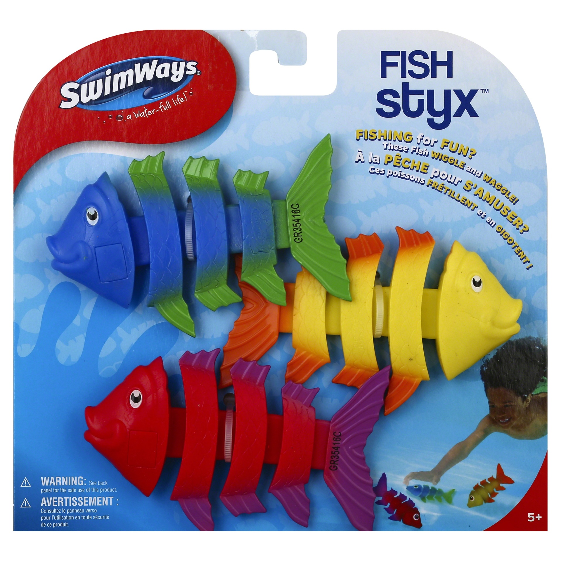 slide 1 of 1, SwimWays Toy Fish Styx, 3 ct