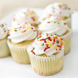 Weis in Store Baked Satin Whip Iced Mini Cupcakes