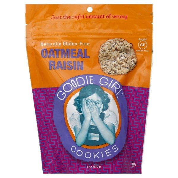 slide 1 of 1, Goodie Girl Oat Raisin Cookies, 6 oz