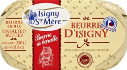 Isigny Ste Mere Unsalted Butter 8.8 oz