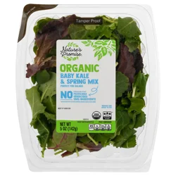Nature's Promise Organic Spring Mix & Baby Kale