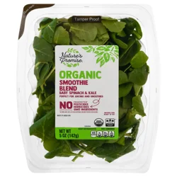 Nature's Promise Organic Smoothie Blend Baby Spinach & Kale