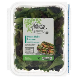 Nature's Promise Organic Sweet Baby Lettuce