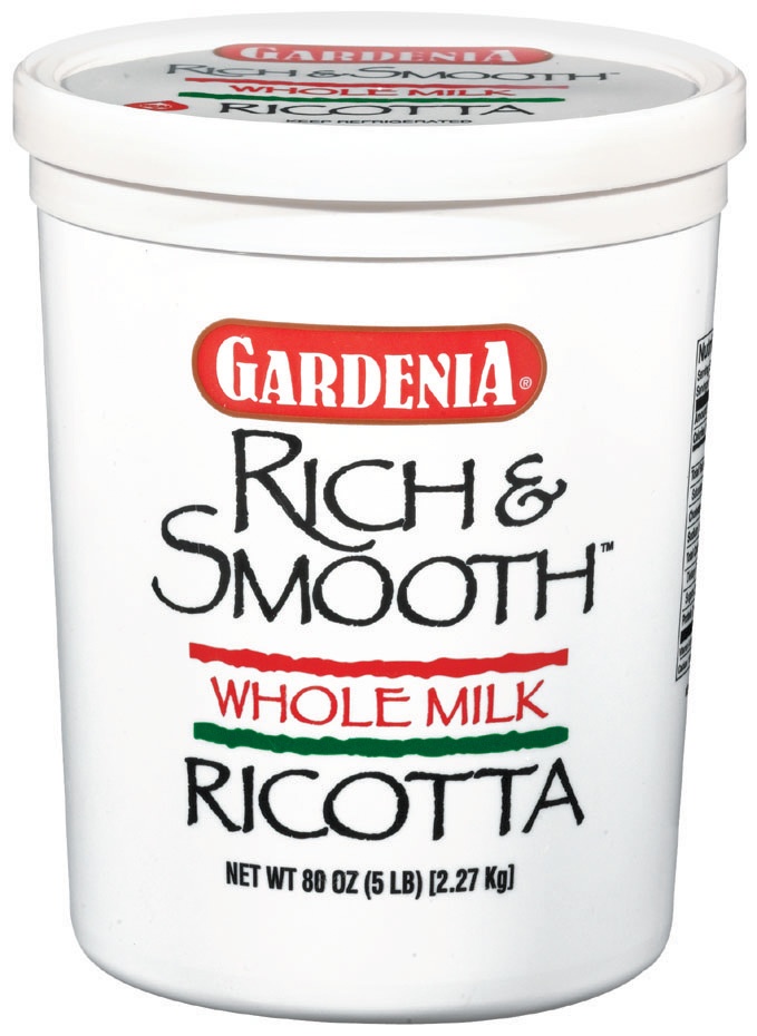slide 1 of 1, Gardenia Ricotta Cheese, 5 lb