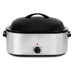 Aroma Electric Roaster Oven - Stainless Steel