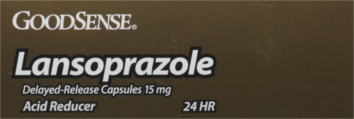 slide 8 of 13, Good Sense 24 HR Delayed-Release Capsules Lansoprazole 42 ea, 42 ct