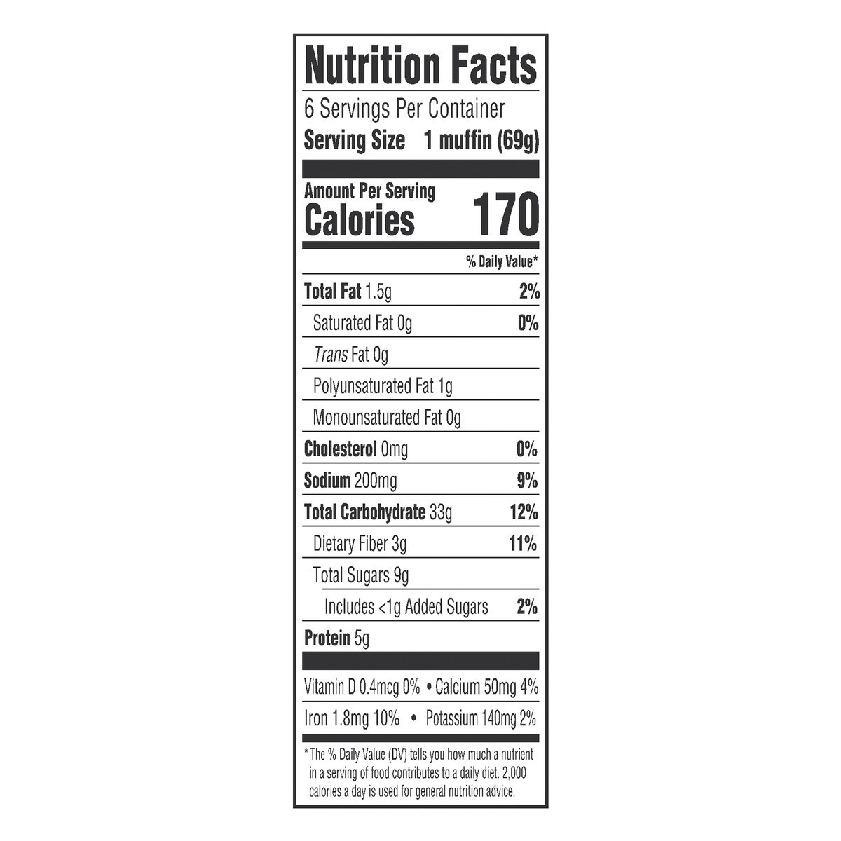 slide 4 of 14, Oroweat Cinnamon Raisin English Muffins, 6 count, 14.5 oz, 6 ct