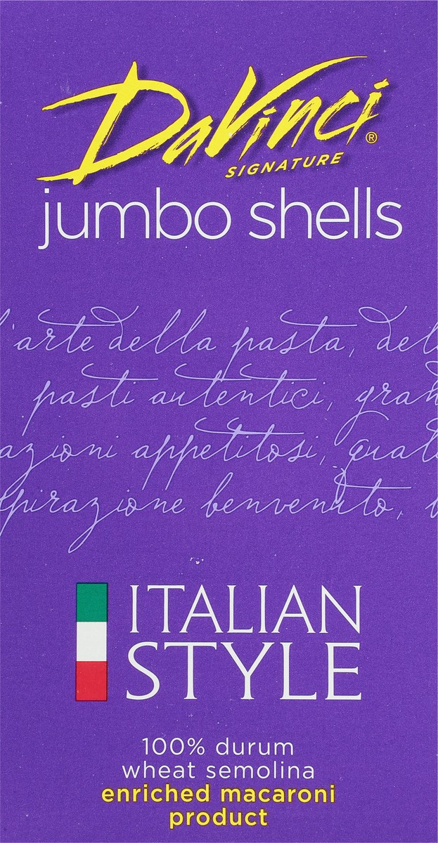 slide 11 of 14, Davinci Pasta Jumbo Shells, 12 oz