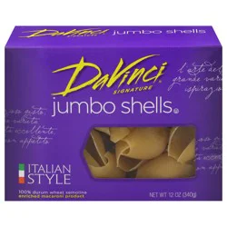 DaVinci Signature Italian Style Jumbo Shells 12 oz
